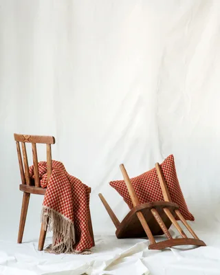 Isak by Røros Tweed in Red Sumac – interior photo 2 of 3