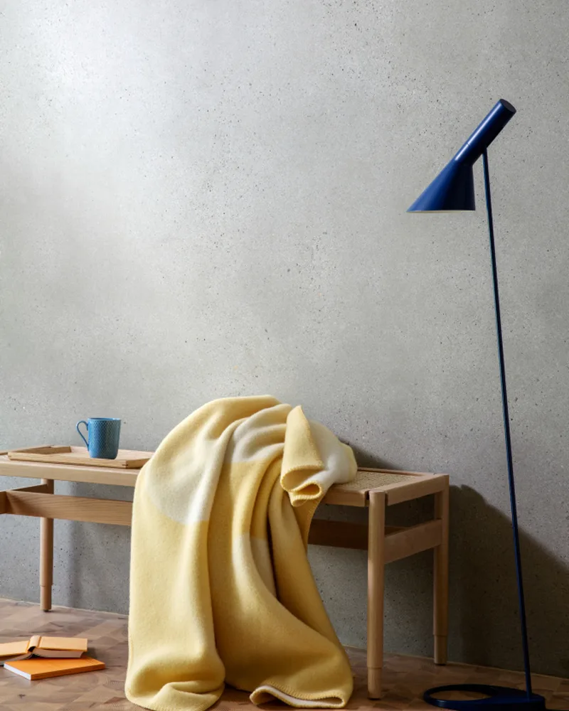 Moon de Røros Tweed en Yellow – photo d’ambiance 4 sur 5