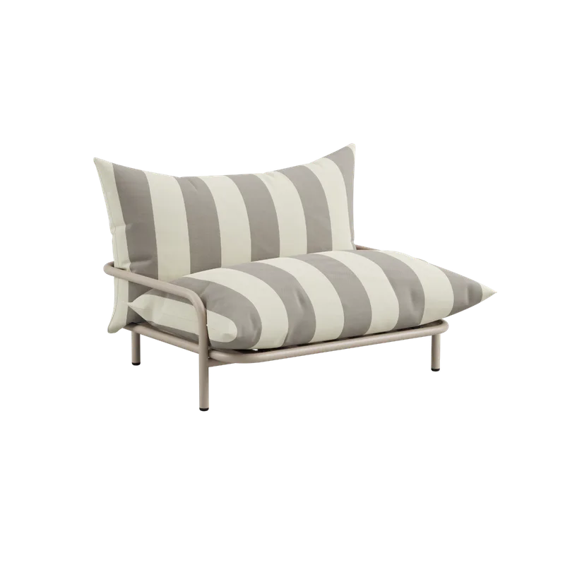 Mollis Lounge Chair by SACKit in Renesse Taupe – product photo