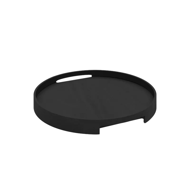 Nordic Serving Tray von SACKit in Black Stained Oak – Produktfoto