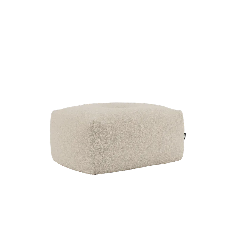 Soft Sofa Indoor - Pouf by SACKit in Teddy Beige – product photo