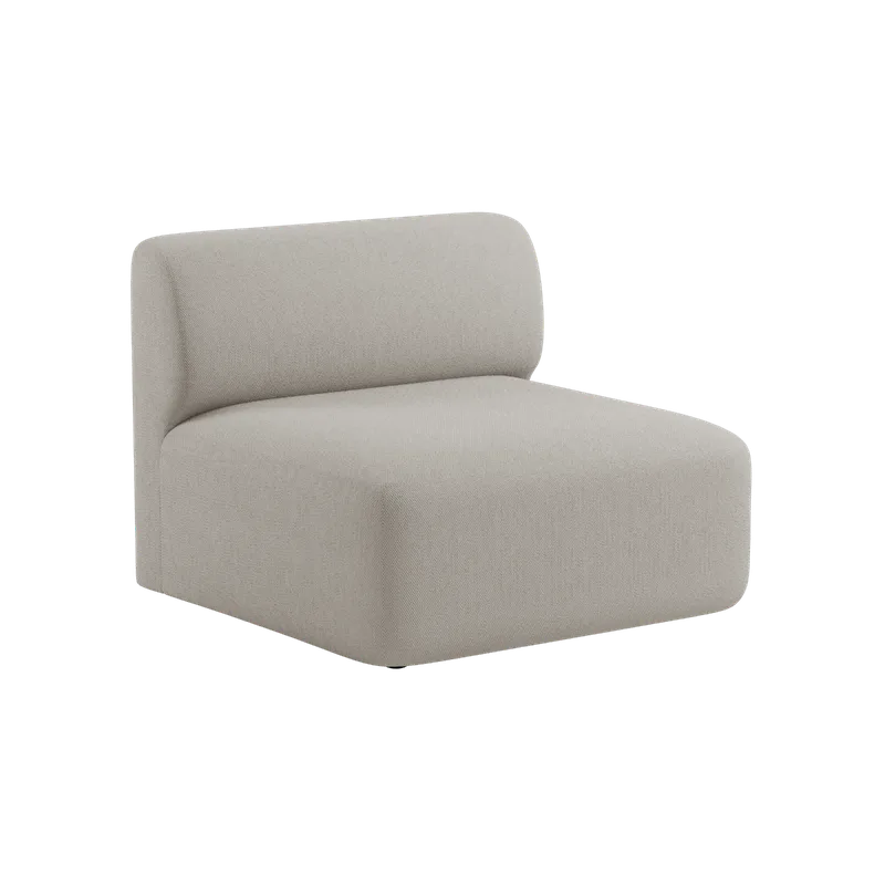 Fjord Sofa - Seat Section de SACKit en Sealife Ivory – photo du produit