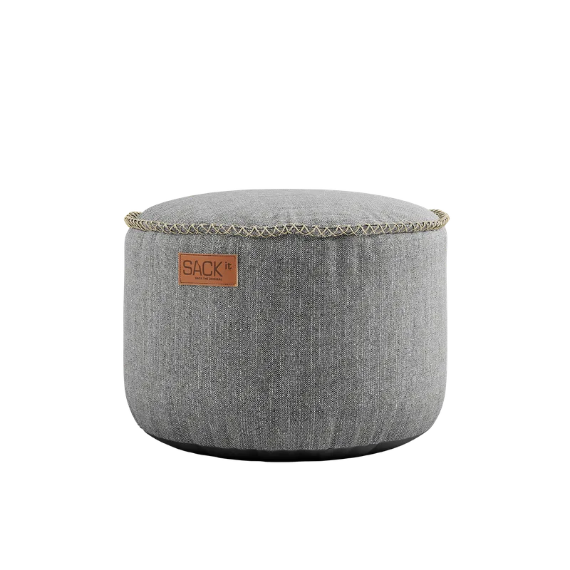Cobana Pouf - Light Grey von SACKit – Produktfoto