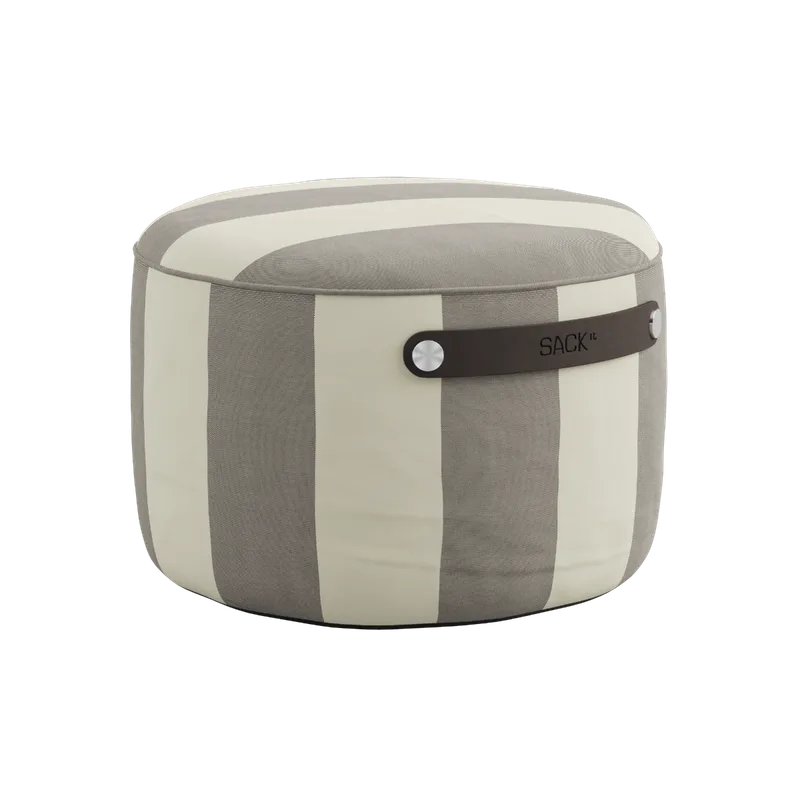 sackit Pouf Outdoor van SACKit in Renesse Taupe – productfoto