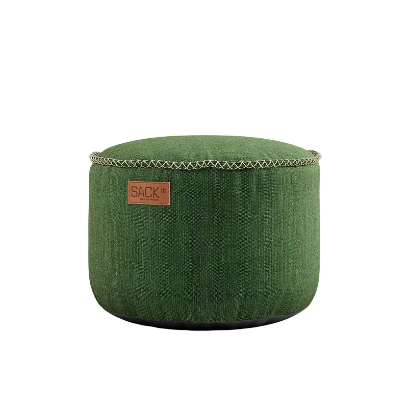 Cobana Pouf van SACKit in Cobana Green – productfoto