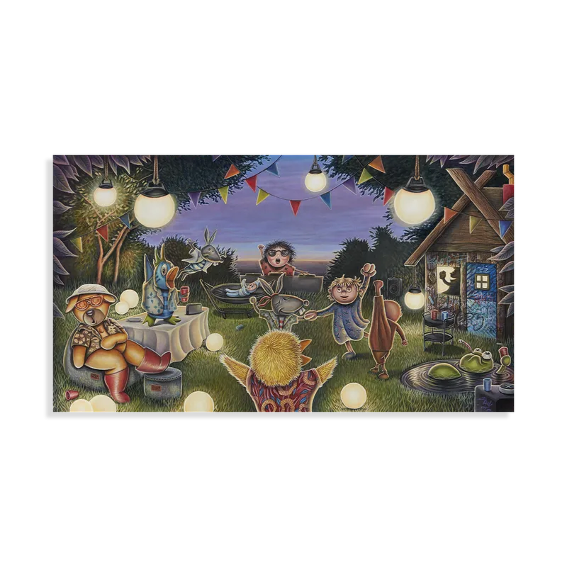 SACKit x Saaby Art Lithography 40x71 van SACKit – productfoto