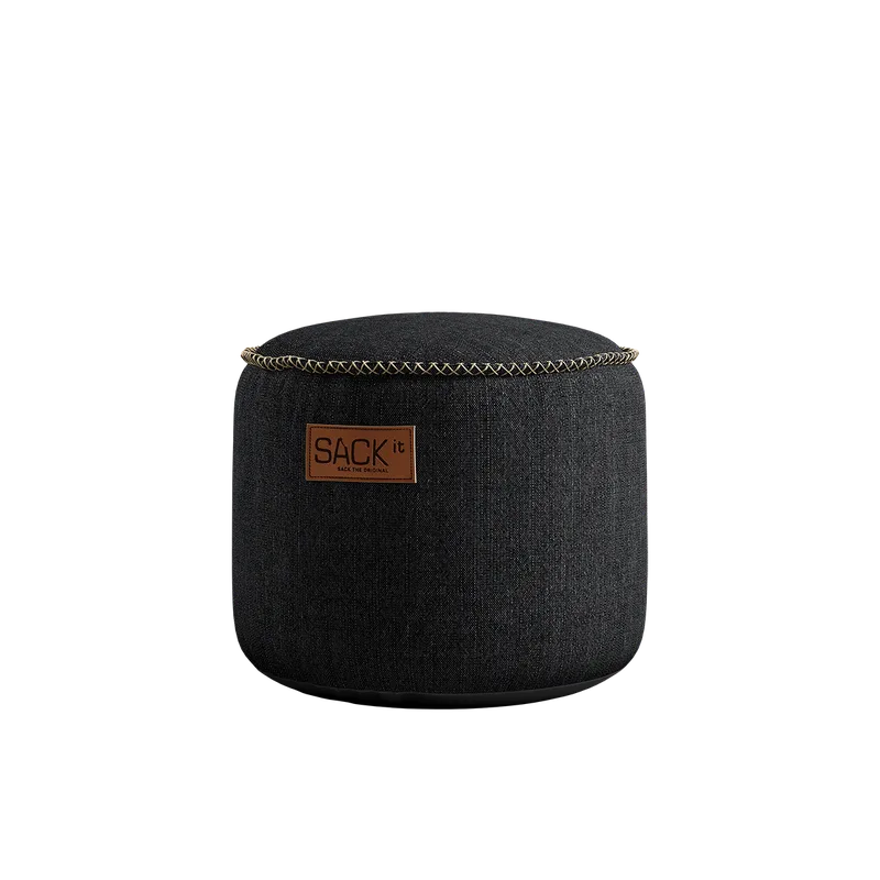 Cobana Junior Pouf by SACKit in Cobana Black – product photo