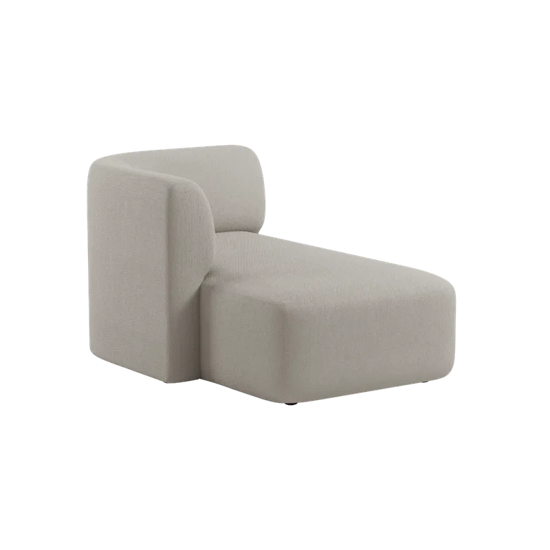Fjord Sofa - Chaise Left de SACKit en Sealife Ivory – photo du produit