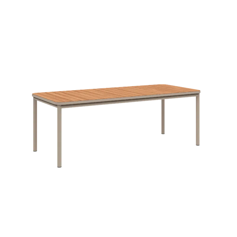 Kirra Dining Table 210x90 de SACKit en Taupe – photo du produit