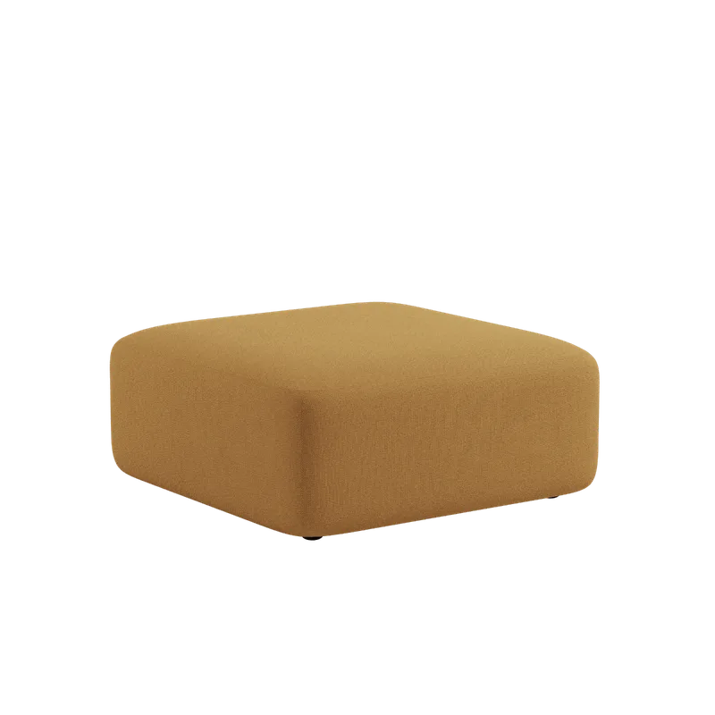 Fjord Sofa - Pouf by SACKit in Cosmo Mustard – product photo
