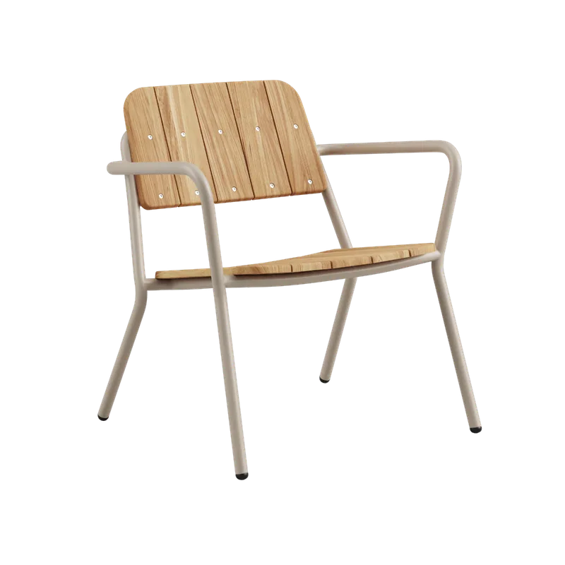 Kirra Patio Lounge Chair by SACKit in Taupe – product photo