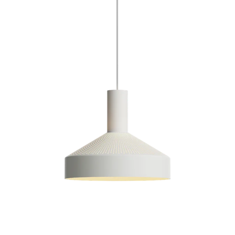 Dawn Pendant Ø25 von SACKit in White – Produktfoto