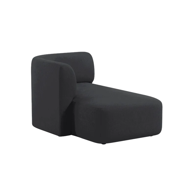 Fjord Sofa - Chaise Left by SACKit in Cosmo Slate – product photo