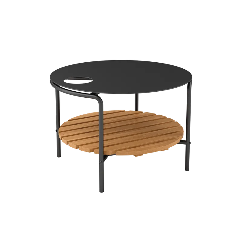 Patio Sofa Table - Ø70 von SACKit in With Accessory Fit – Produktfoto