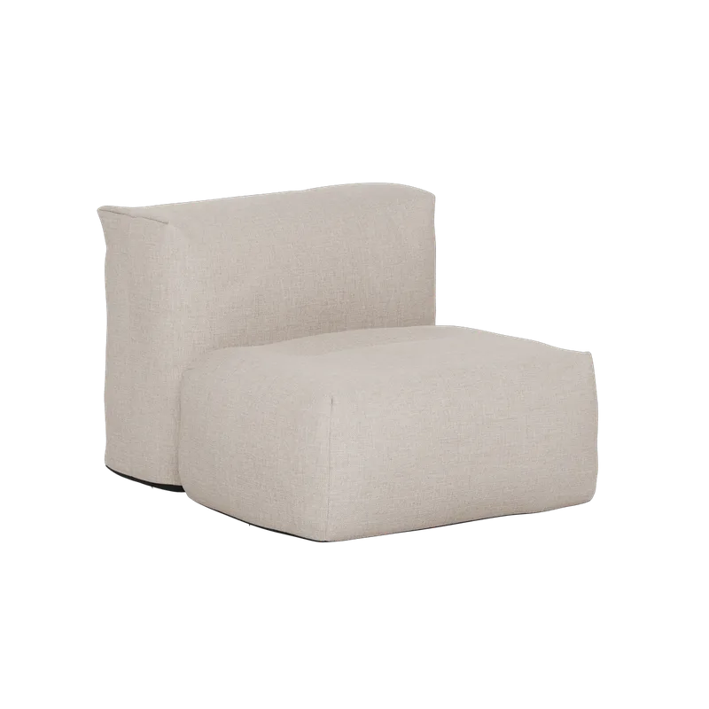 Soft Sofa Outdoor - Seat by SACKit in Kirra Noir – product photo