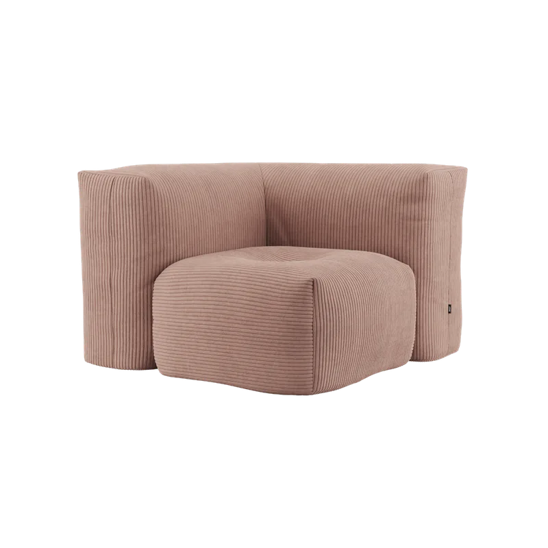 Soft Sofa Indoor - Corner by SACKit in Teddy Beige – product photo 3 of 6
