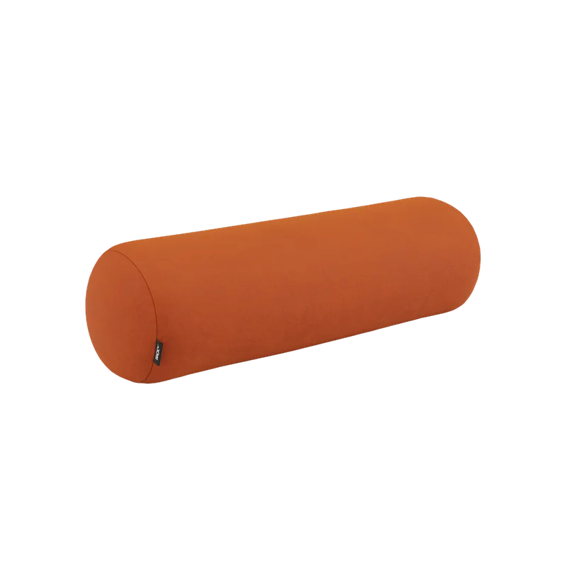 Soft Sofa Indoor - Bolster Cushion van SACKit in Orange Jaquard – productfoto