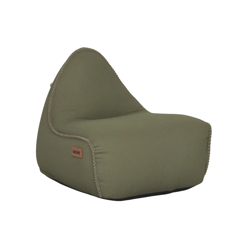 Cobana Lounge Chair by SACKit in Kirra Olive – product photo