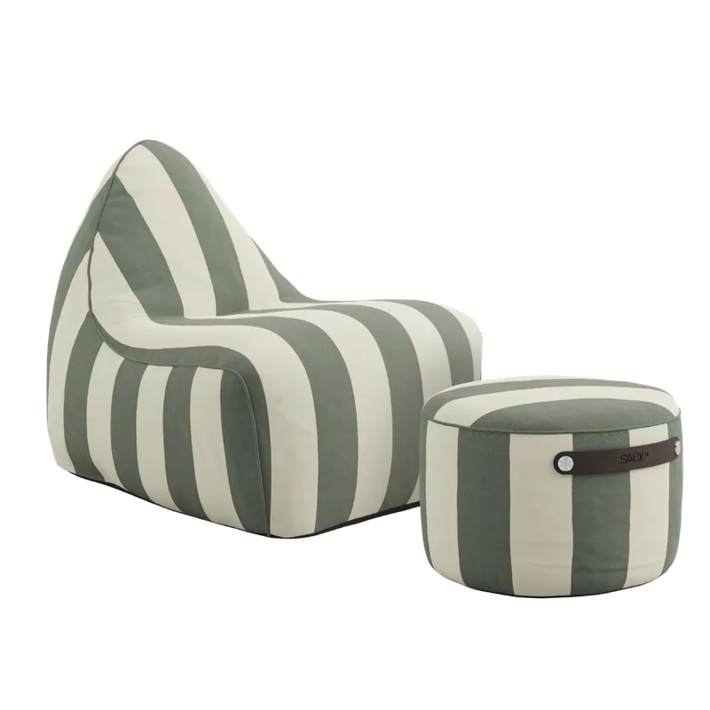 sackit Chair & Pouf Outdoor van SACKit in Renesse Olive – productfoto 2 van 2