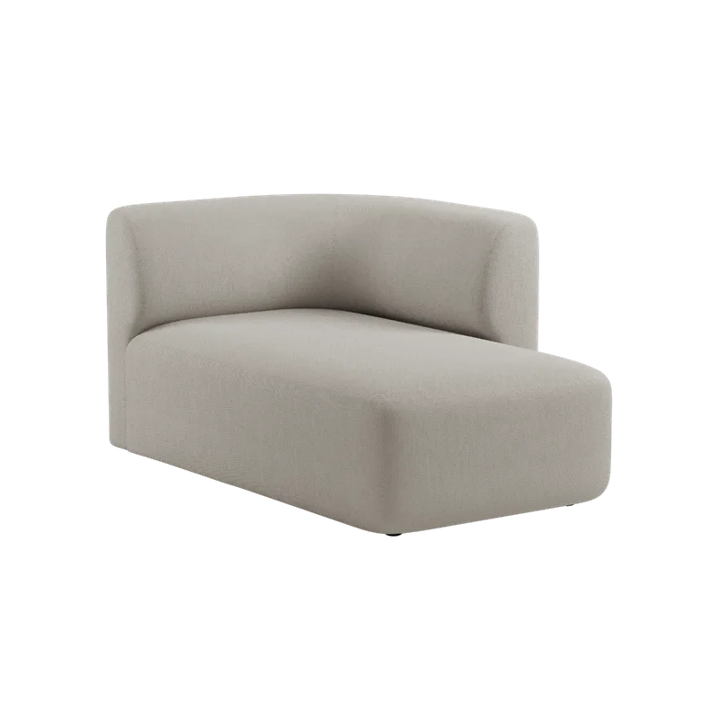 Fjord Sofa - Chaise Right von SACKit in Sealife Ivory – Produktfoto