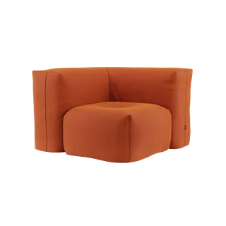 Soft Sofa Indoor - Corner by SACKit in Teddy Beige – product photo 5 of 6