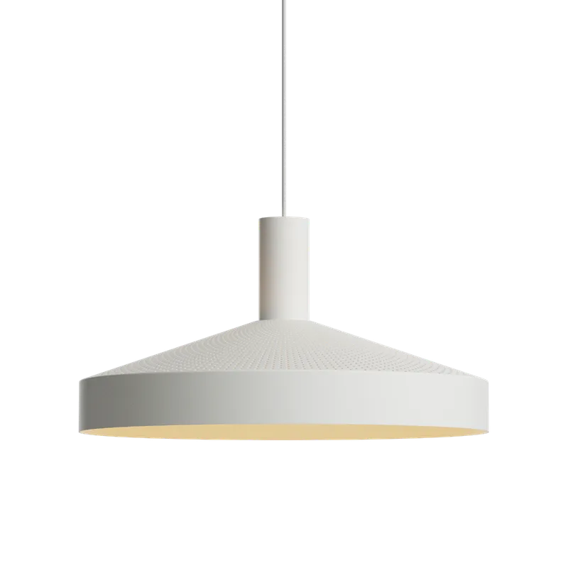 Dawn Pendant Ø40 by SACKit in White – product photo