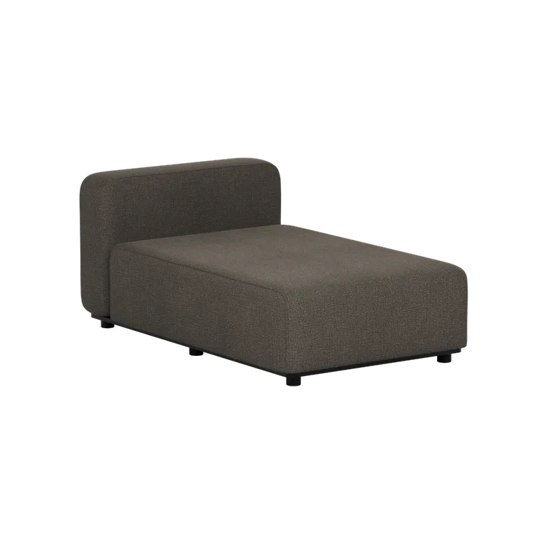 Cobana Lounge Sofa - Chaise module von SACKit in Kirra Grey – Produktfoto