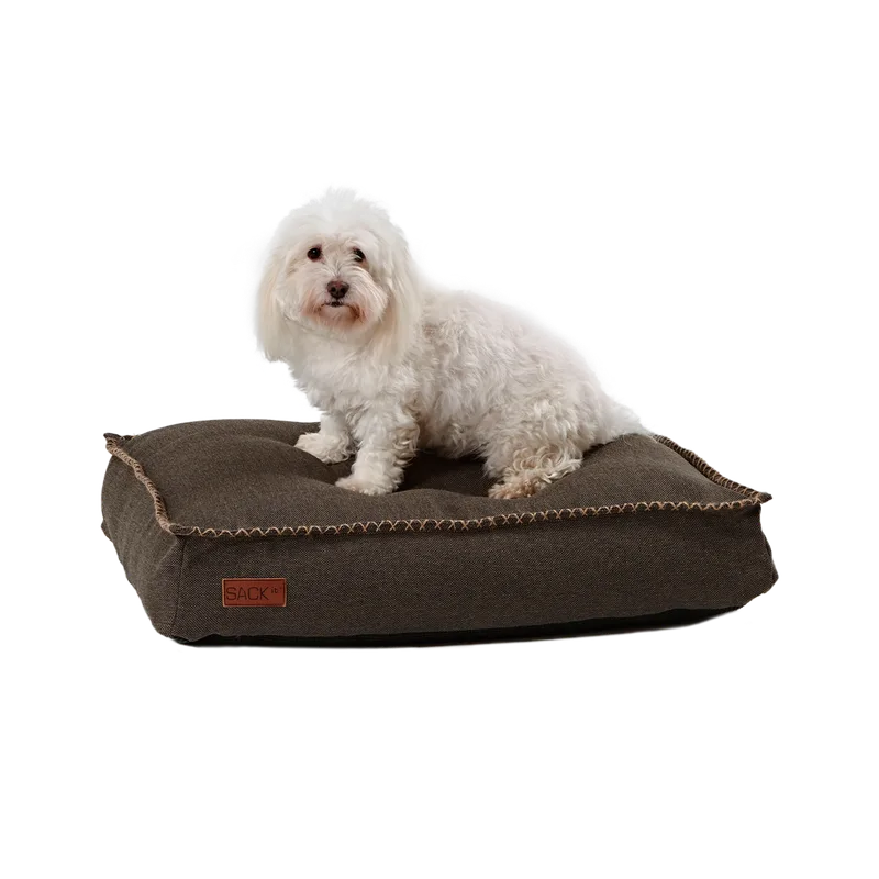 Dog bed von SACKit in Cobana Brown, Medium – Produktfoto