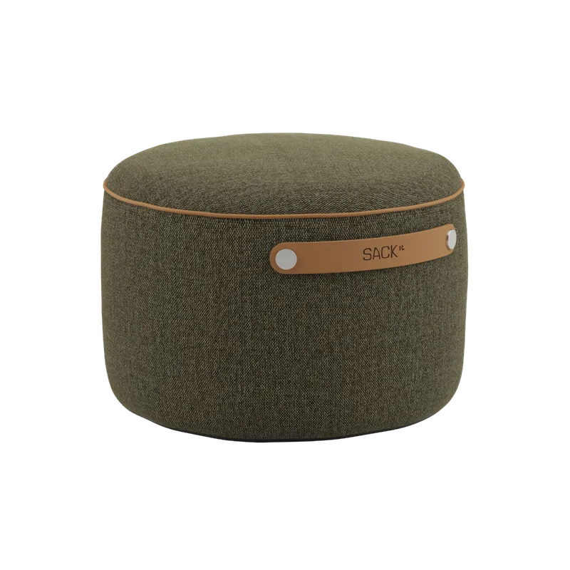 sackit Pouf Indoor by SACKit in Cosmo Olive – product photo