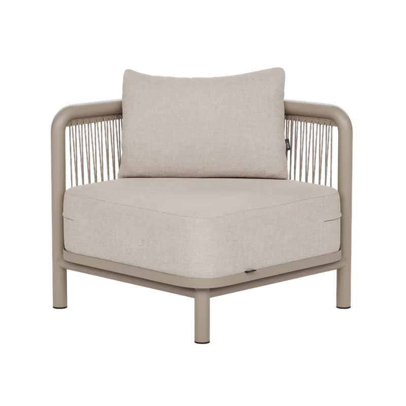 Kirra Lounge Sofa - Corner by SACKit in Kirra Sand – product photo