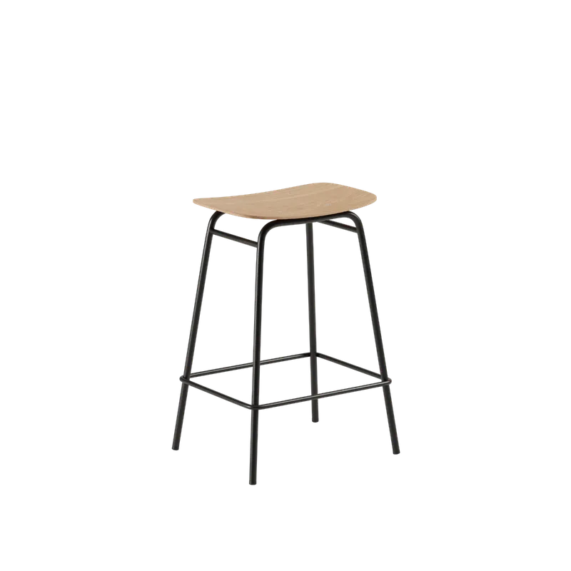 Frame Bar Stool - Wood van SACKit in 68 cm, Natural Oak – productfoto