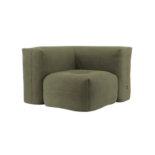 Soft Sofa Indoor - Corner by SACKit in Teddy Beige – product photo 4 of 6