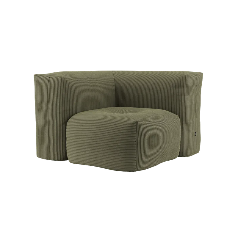Soft Sofa Indoor - Corner by SACKit in Teddy Beige – product photo 4 of 6