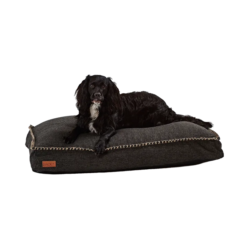 Dog bed von SACKit in Cobana Black, Large – Produktfoto