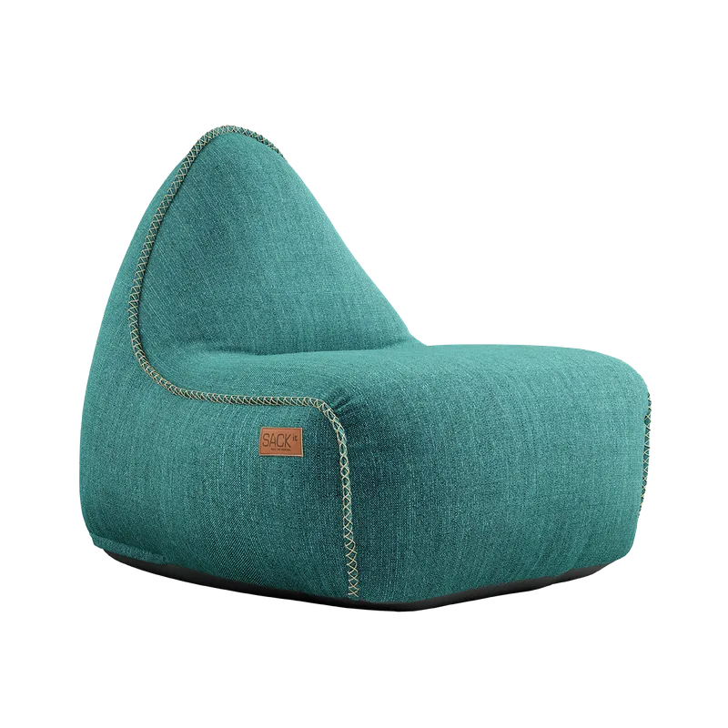 Cobana Lounge Chair van SACKit in Cobana Petrol Melange – productfoto