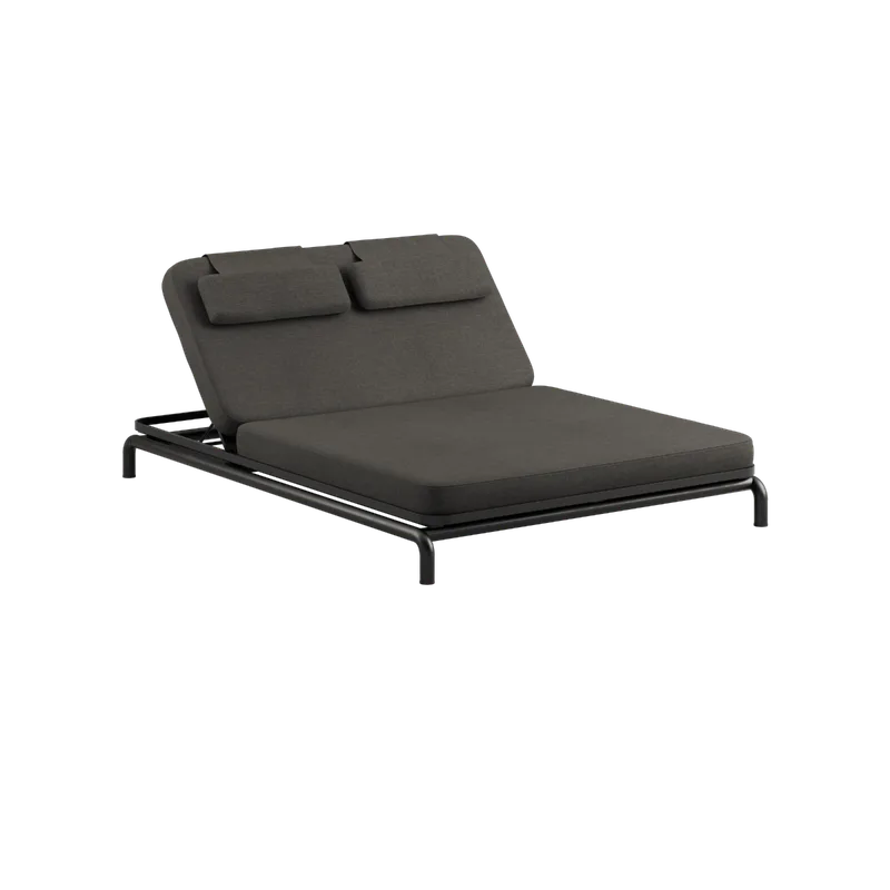 Kirra Double Sunbed by SACKit in Kirra Noir – product photo