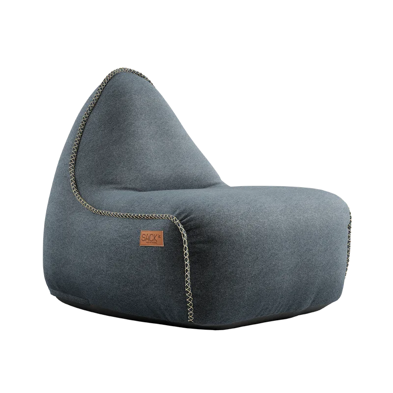 Canvas Lounge Chair by SACKit in Canvas Petrol – product photo