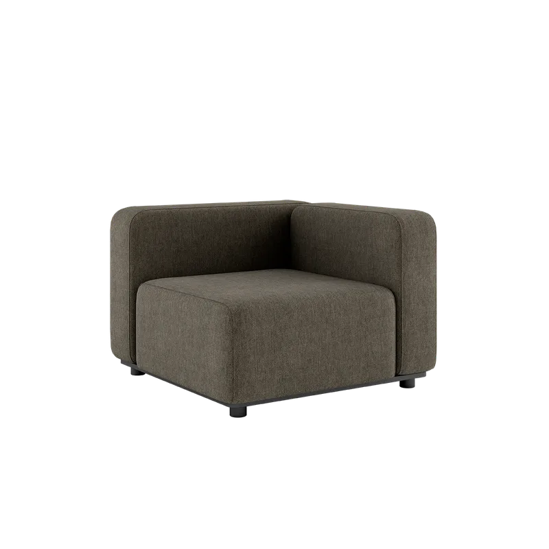 Cobana Lounge Sofa - Corner (Cobana Fabric) van SACKit in Cobana Brown – productfoto