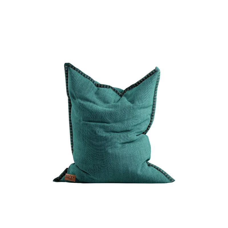 Cobana Junior Beanbag von SACKit in Cobana Petrol Melange – Produktfoto