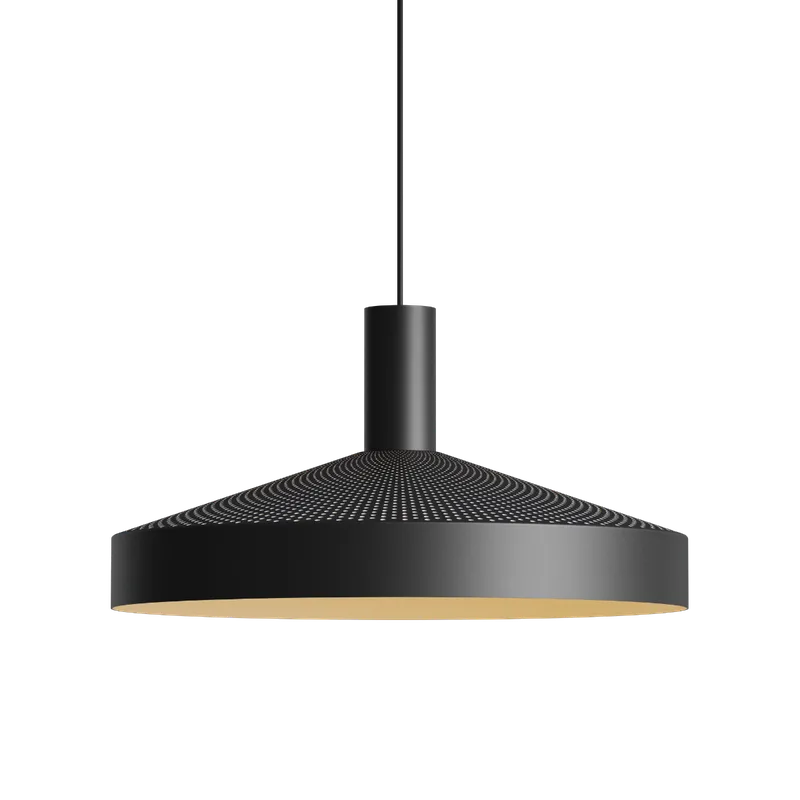 Dawn Pendant Ø40 by SACKit in Black – product photo