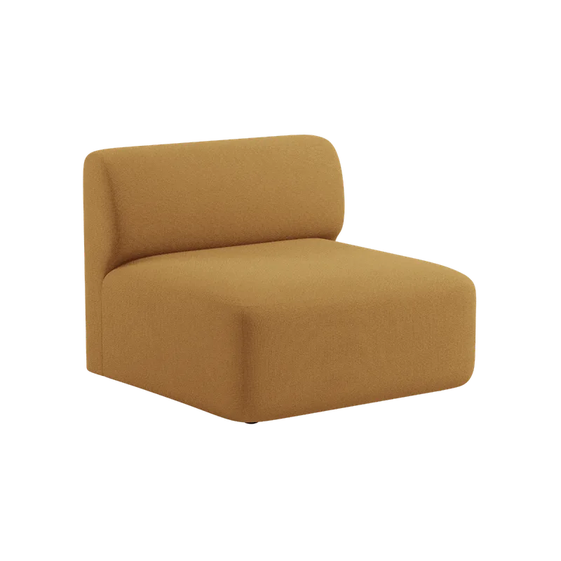Fjord Sofa - Seat Section de SACKit en Cosmo Mustard – photo du produit