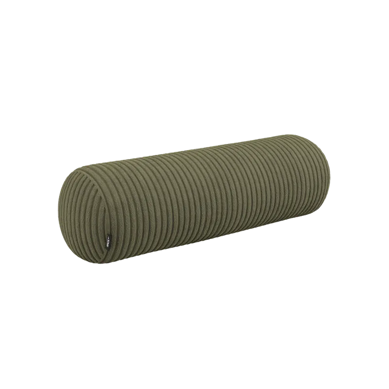 Soft Sofa Indoor - Bolster Cushion van SACKit in Corduroy Olive – productfoto