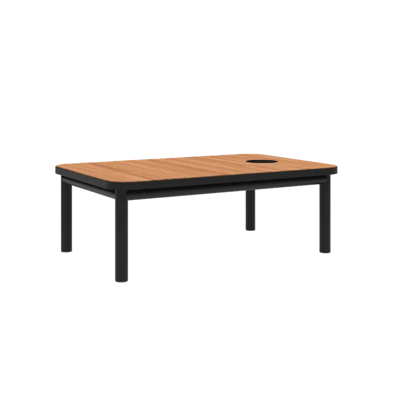 Kirra Coffee Table by SACKit in Noir, With Accessory Fit – product photo