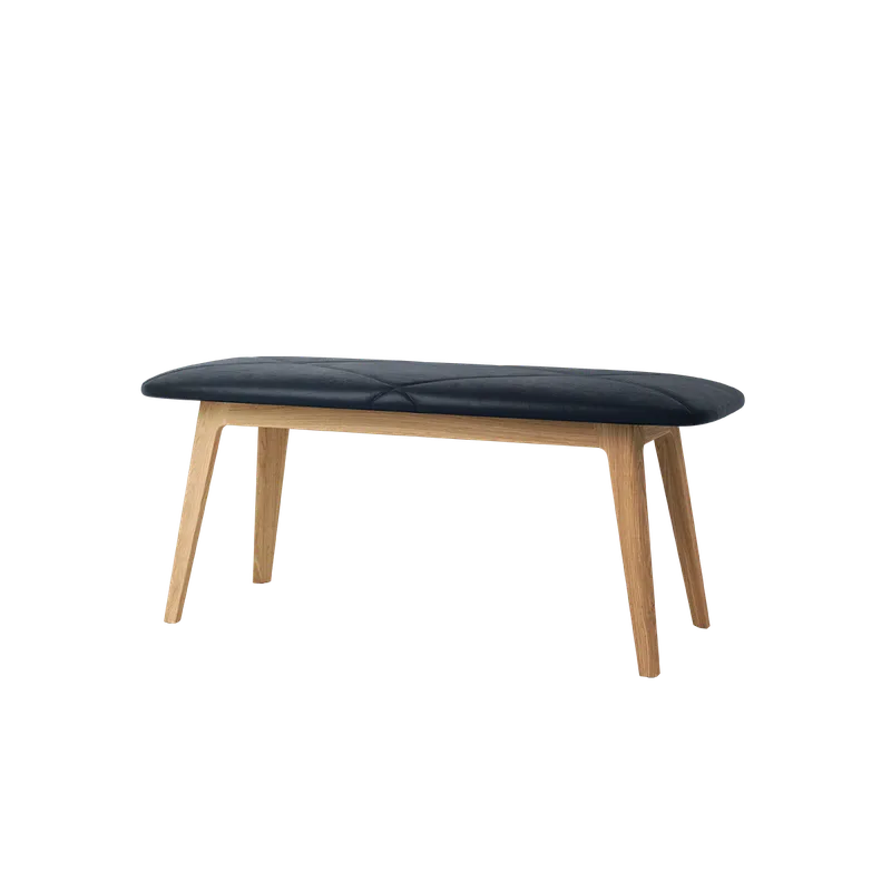 Nordic Bench - Oak by SACKit in Terra Black – product photo