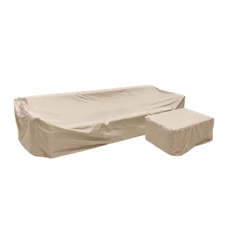 Cobana Lounge Sofa Winter Cover - 3 modules + pouf - Sand van SACKit – productfoto 2 van 2