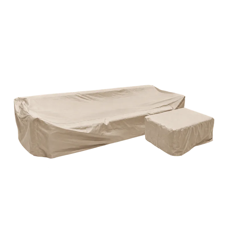 Cobana Lounge Sofa Winter Cover - 3 modules + pouf - Sand van SACKit – productfoto 2 van 2