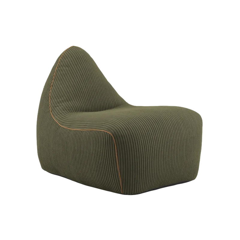 sackit Chair Indoor by SACKit in Corduroy Olive – product photo