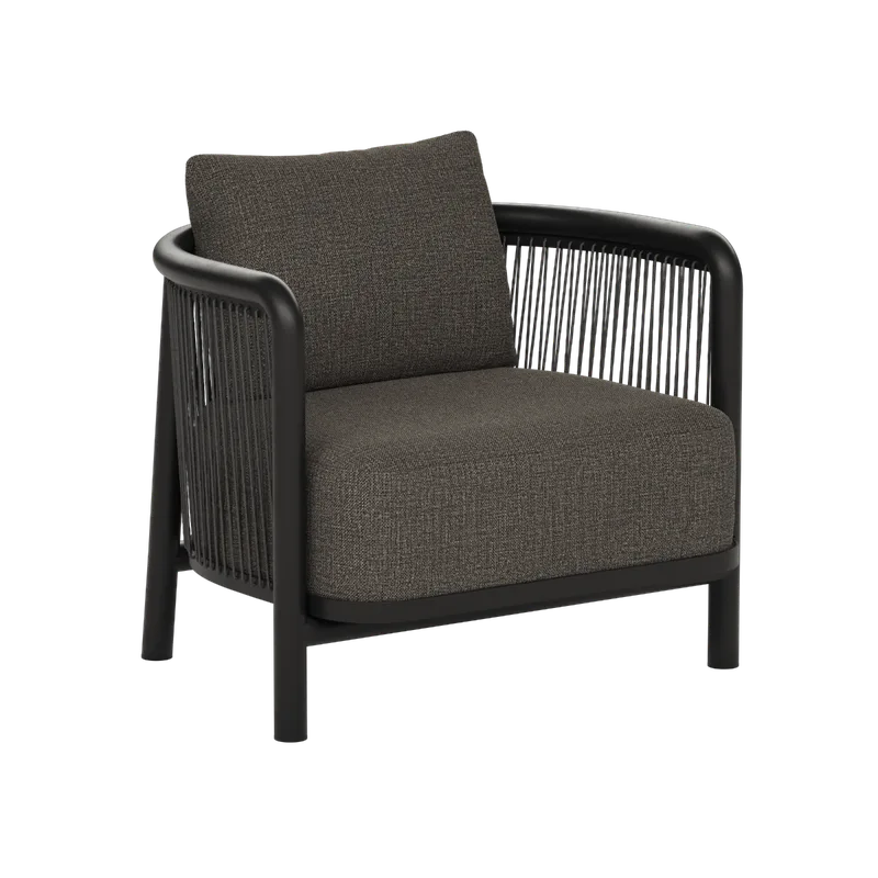 Kirra Lounge Chair van SACKit in Kirra Noir – productfoto