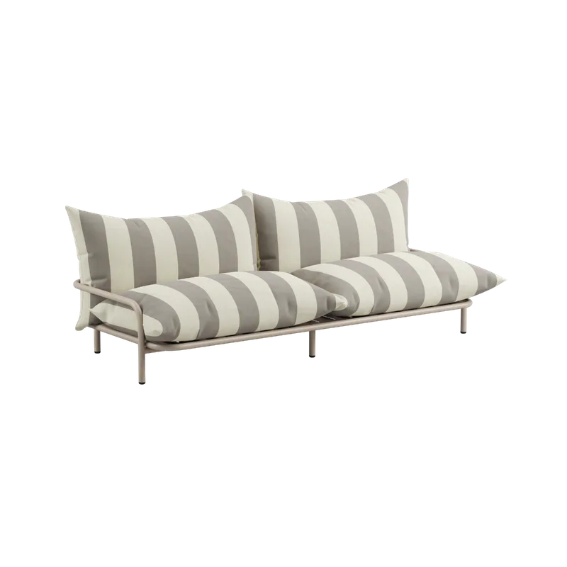 Mollis Lounge Sofa 2 Seater by SACKit in Renesse Taupe – product photo