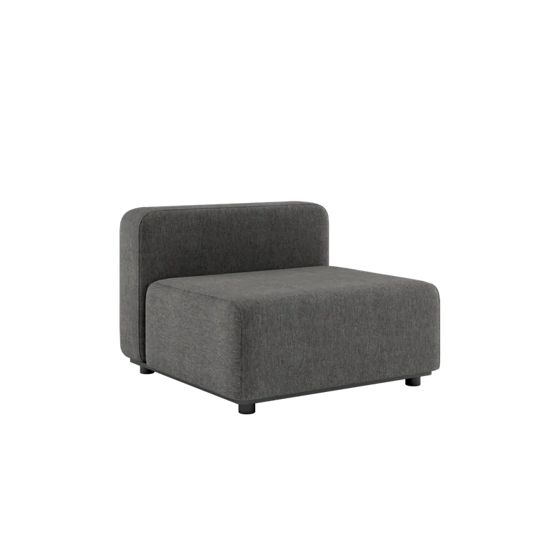 Cobana Lounge Sofa - Seat (Cobana Fabric) van SACKit in Cobana Grey – productfoto